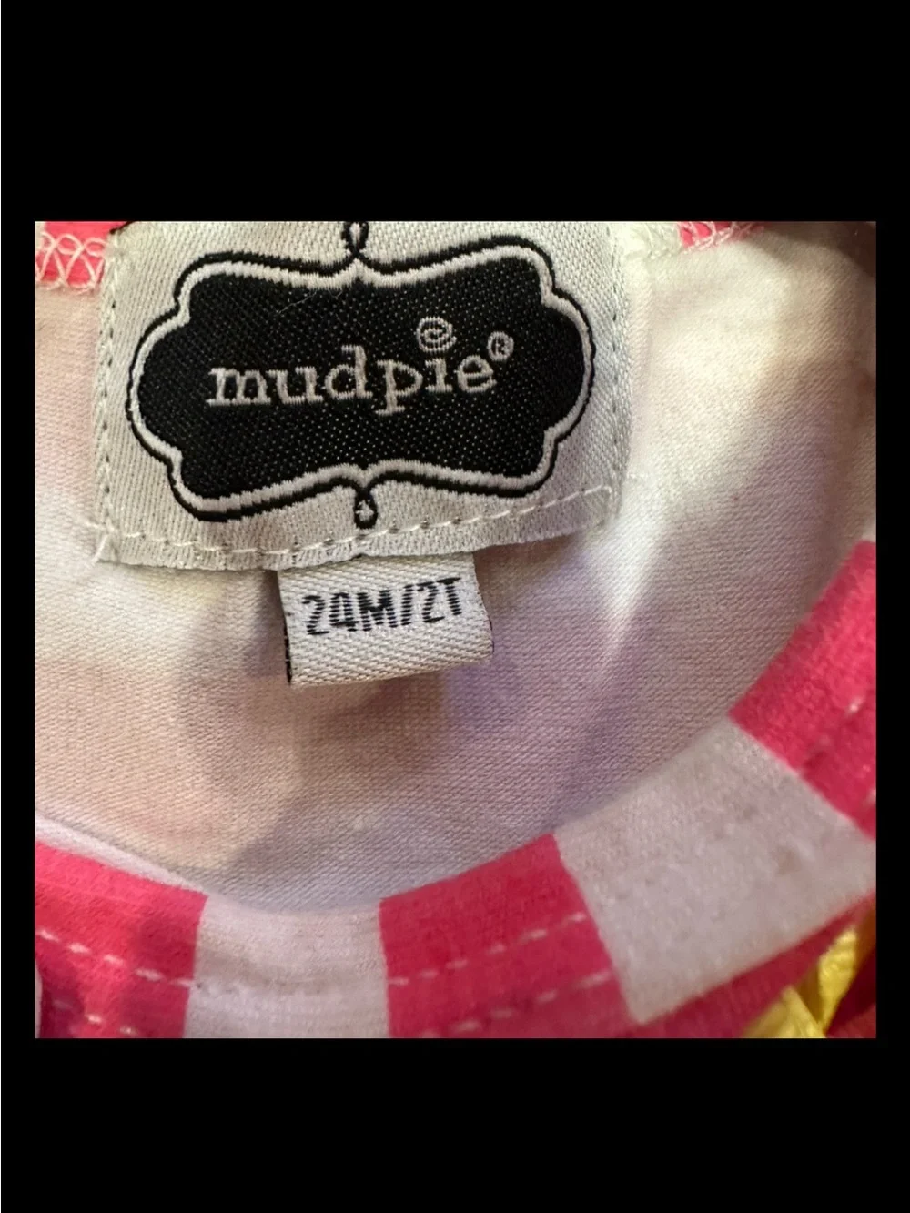 Mud Pie birthday tutu dress 24 months